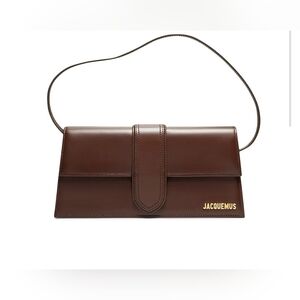 Jacquemus Le Bambino Brown Leather Shoulder Bag
